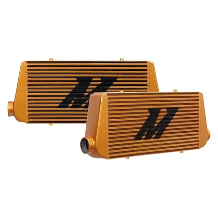 Mishimoto Universal R-Line Intercooler, Painted Gold M1N-MMINTURG